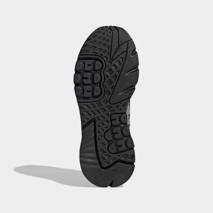 Adidas Nite Jogger Sneakers - Core Black / Flash Silver - view 4
