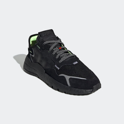 Adidas Nite Jogger Sneakers - Core Black / Flash Silver - view 5