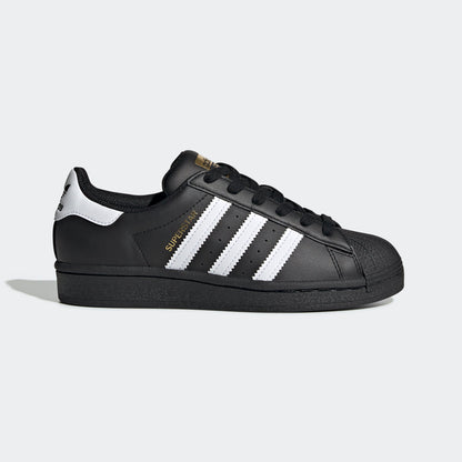 Adidas Superstar Sneakers - Core Black / White / Gold - view 1