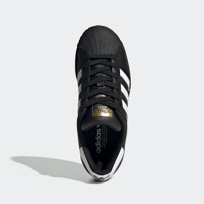 Adidas Superstar Sneakers - Core Black / White / Gold - view 3