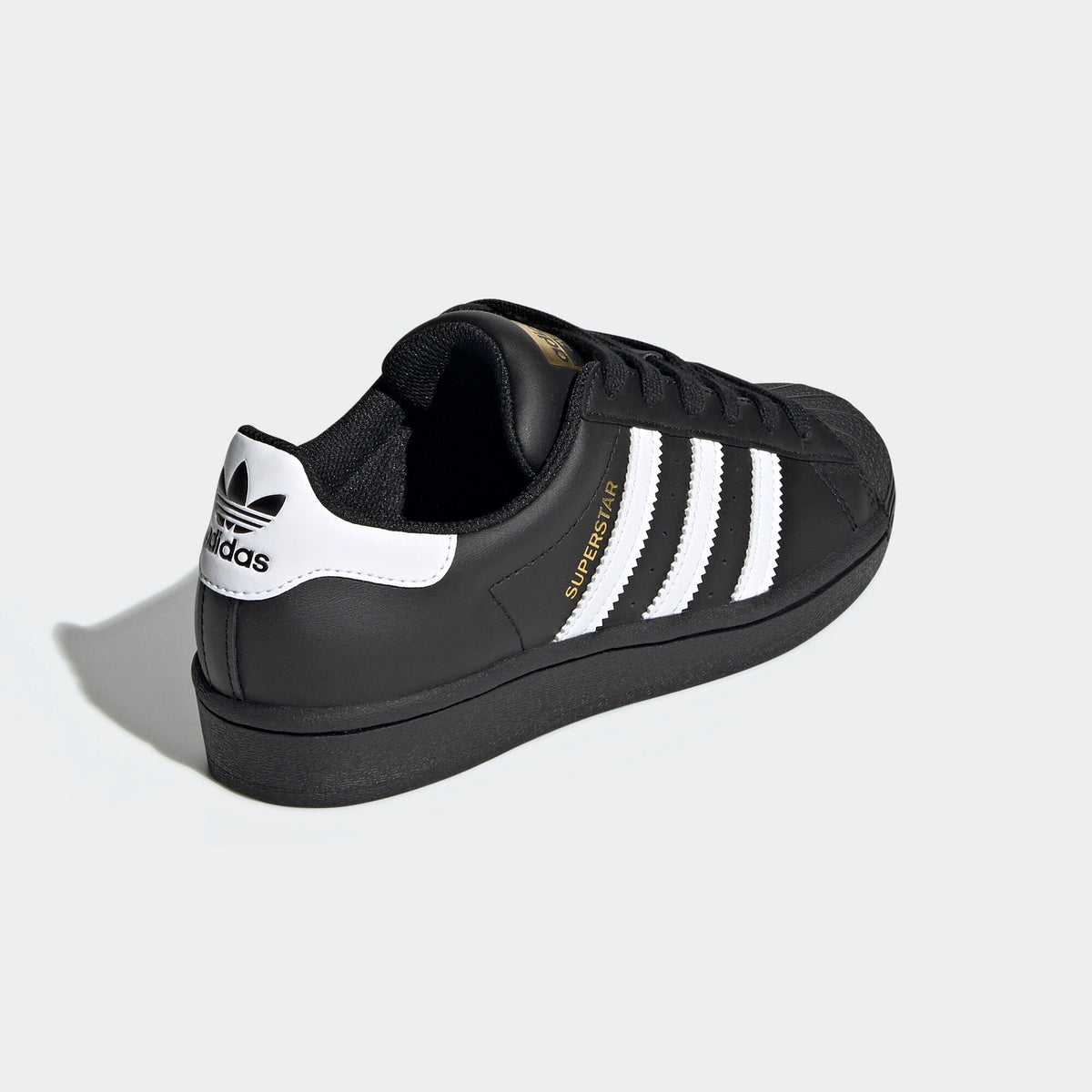 Adidas Superstar Sneakers - Core Black / White / Gold - view 6