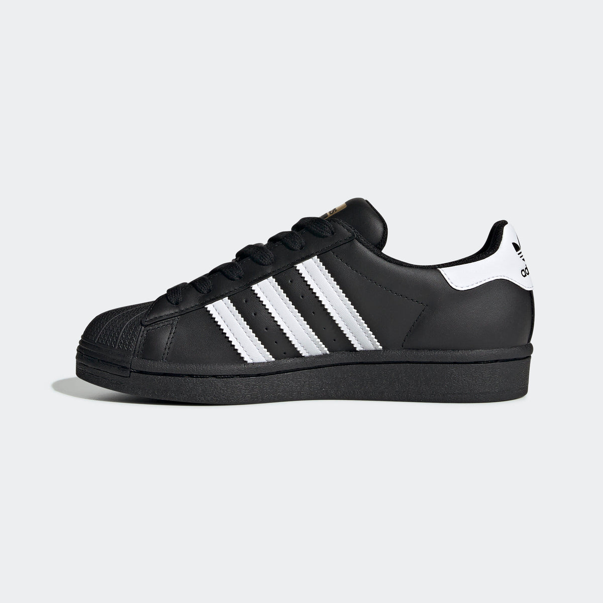 Adidas Superstar Sneakers - Core Black / White / Gold - view 7