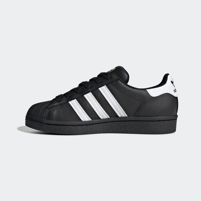Adidas Superstar Sneakers - Core Black / White / Gold - view 7