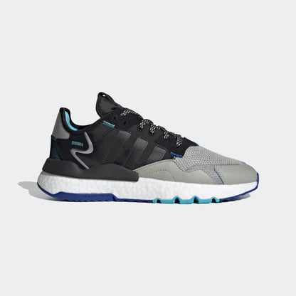 Adidas Nite Jogger Sneakers - Core Black / Talc Grey / Silver Metallic - view 1