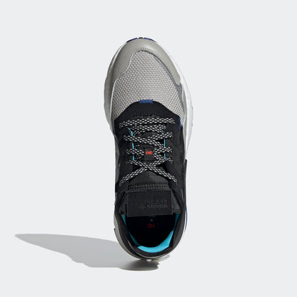Adidas Nite Jogger Sneakers - Core Black / Talc Grey / Silver Metallic - view 3