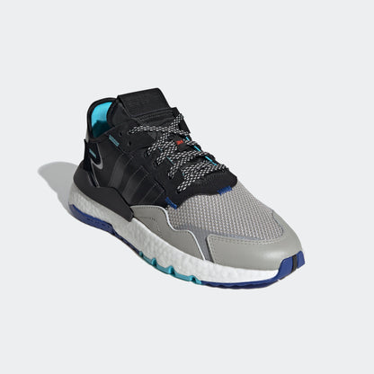 Adidas Nite Jogger Sneakers - Core Black / Talc Grey / Silver Metallic - view 5