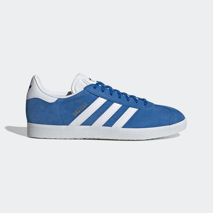 Adidas Gazelle Sneakers - Blue / White / Gold - view 1