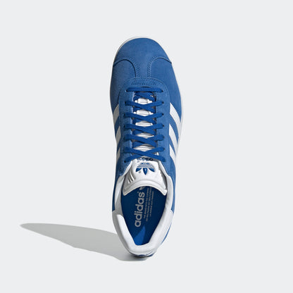 Adidas Gazelle Sneakers - Blue / White / Gold - view 3