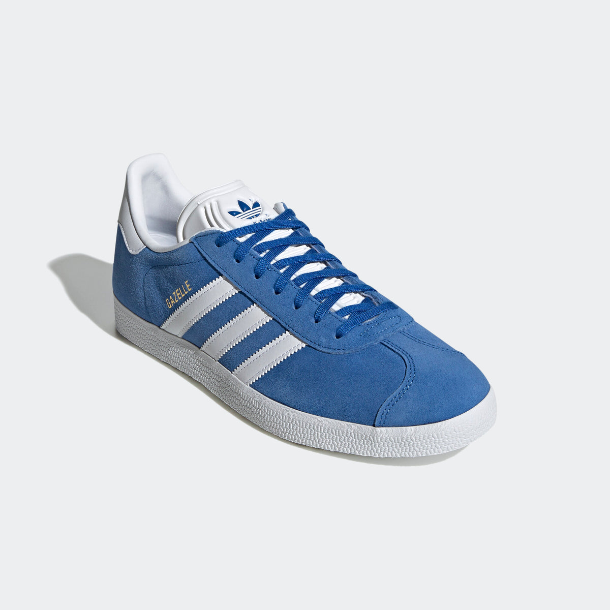 Adidas Gazelle Sneakers - Blue / White / Gold - view 5
