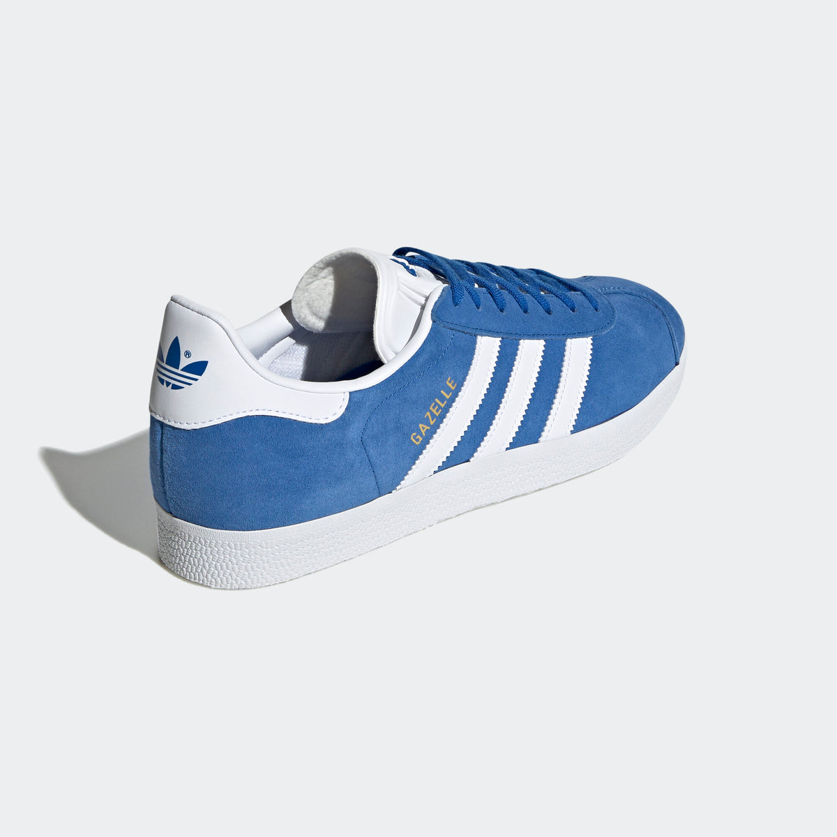 Adidas Gazelle Sneakers - Blue / White / Gold - view 6
