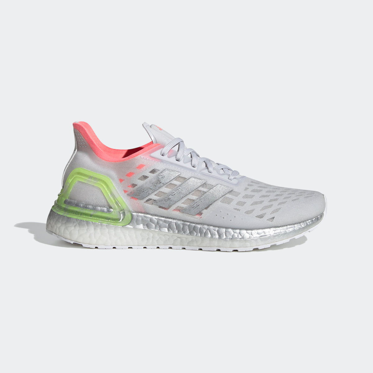 Adidas Ultraboost PB Sneakers - Dash Grey / Light Flash Red / Glory Green / Silver Metallic - view 1