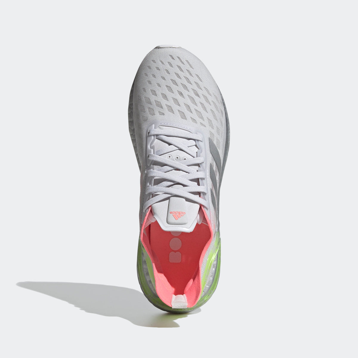 Adidas Ultraboost PB Sneakers - Dash Grey / Light Flash Red / Glory Green / Silver Metallic - view 3
