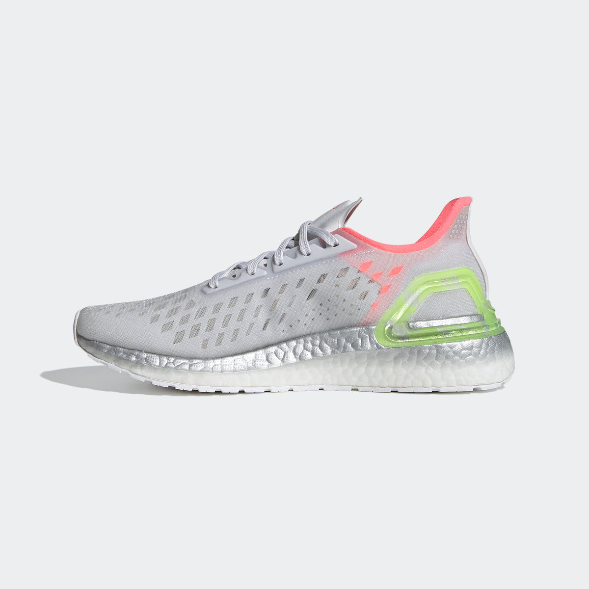 Adidas Ultraboost PB Sneakers - Dash Grey / Light Flash Red / Glory Green / Silver Metallic - view 7