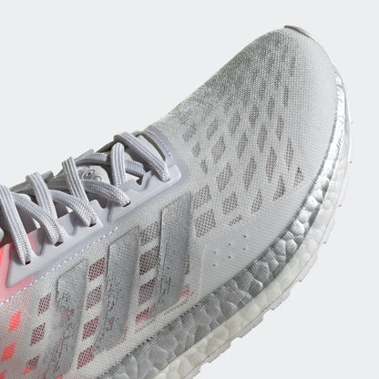 Adidas Ultraboost PB Sneakers - Dash Grey / Light Flash Red / Glory Green / Silver Metallic - view 8