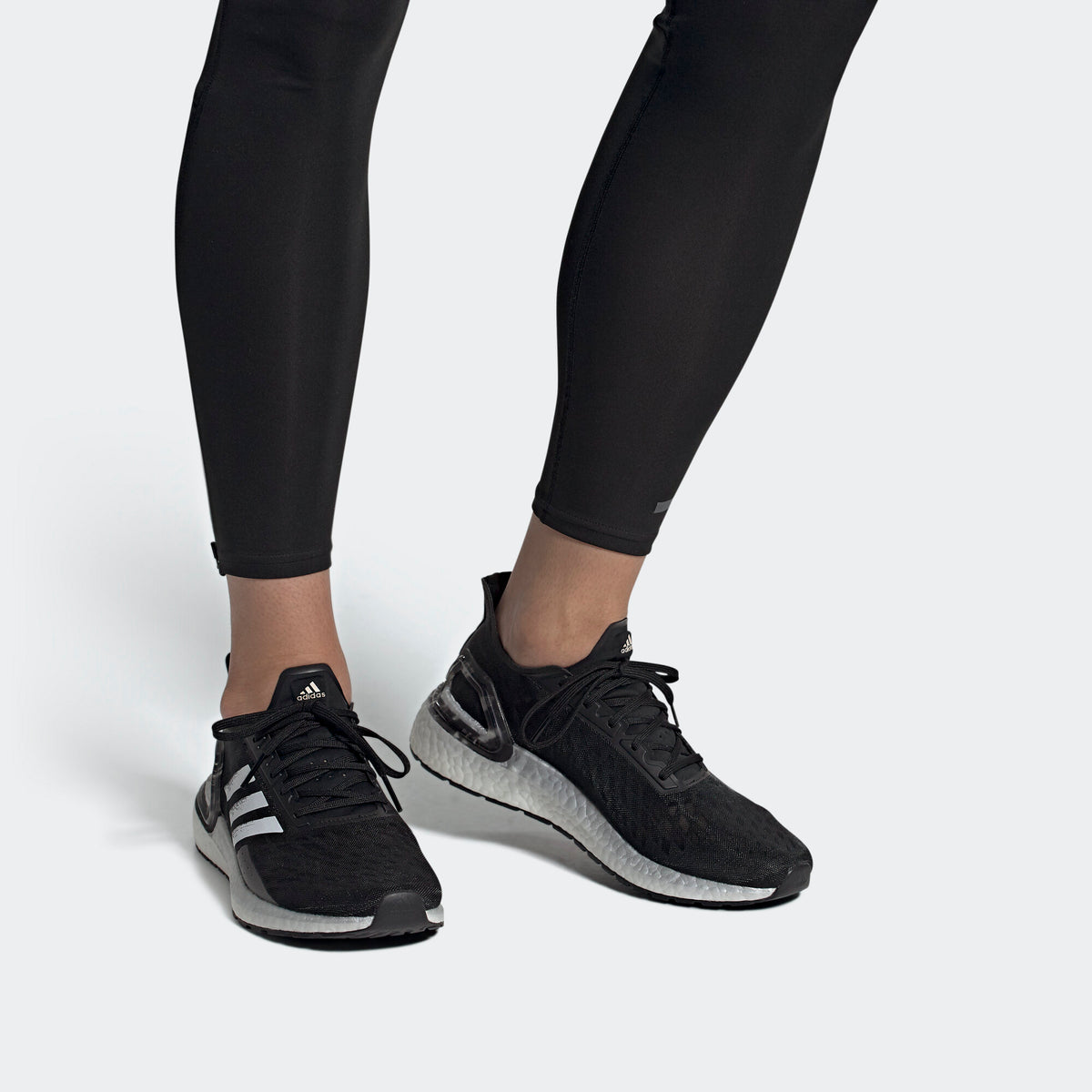 Adidas Ultraboost PB Sneakers - Core Black / Crystal White / Signal Coral - view 2