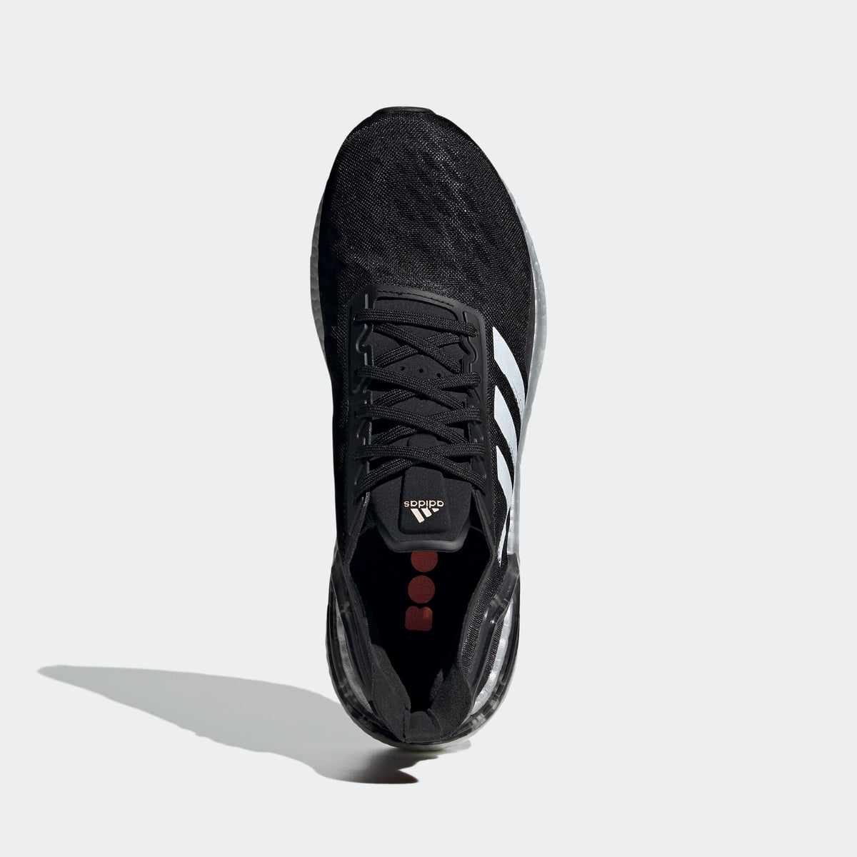Adidas Ultraboost PB Sneakers - Core Black / Crystal White / Signal Coral - view 3