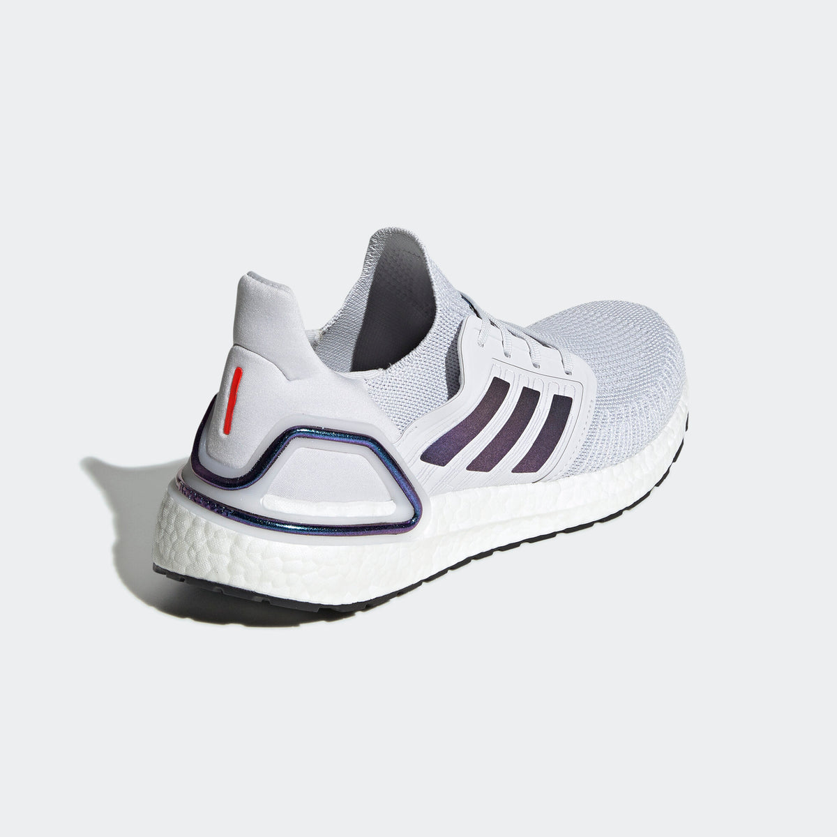 Adidas Ultraboost 20 Sneakers - Dash Grey / Purple / Core Black / Solar Red - view 6
