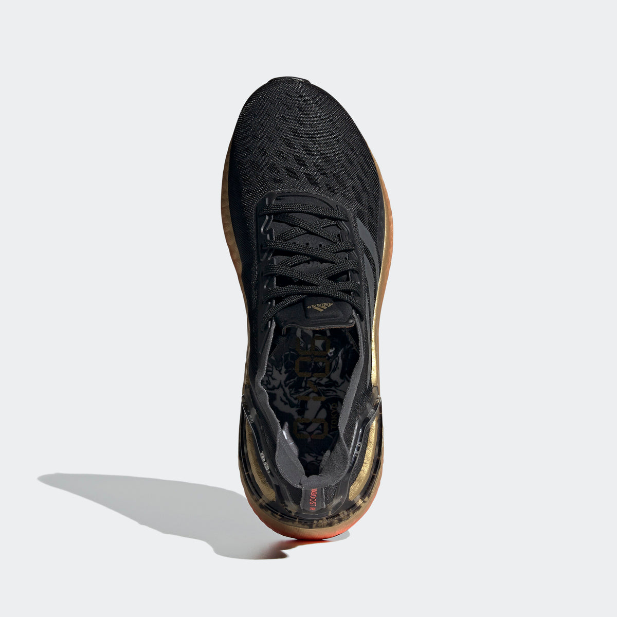 Adidas Ultraboost PB Sneakers - Core Black / Pale Grey / Gold - view 3
