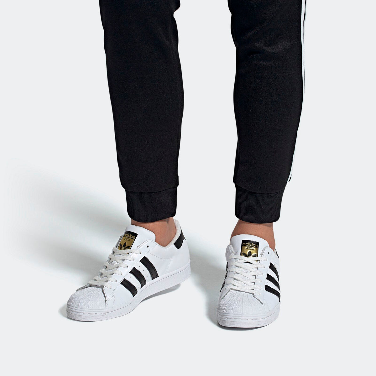 Adidas Superstar Sneakers - White / Core Black - view 6