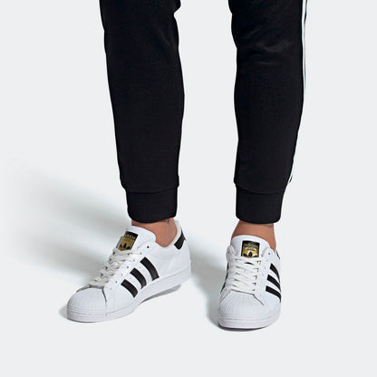 Adidas Superstar Sneakers - White / Core Black - view 6