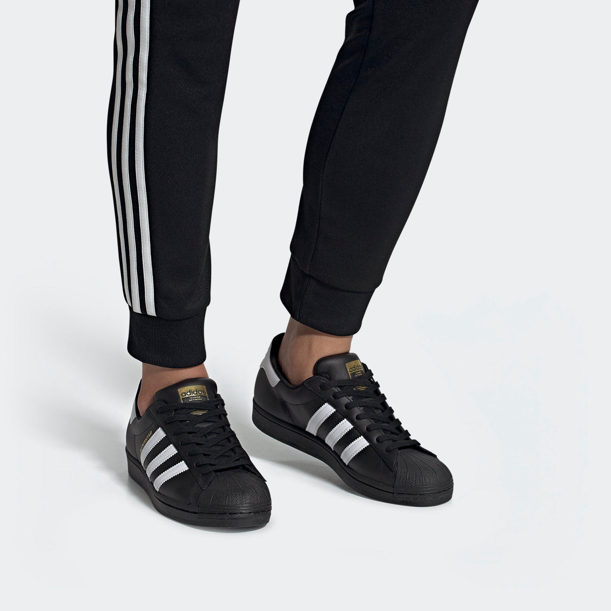 Adidas Superstar Sneakers - Core Black / White - view 5