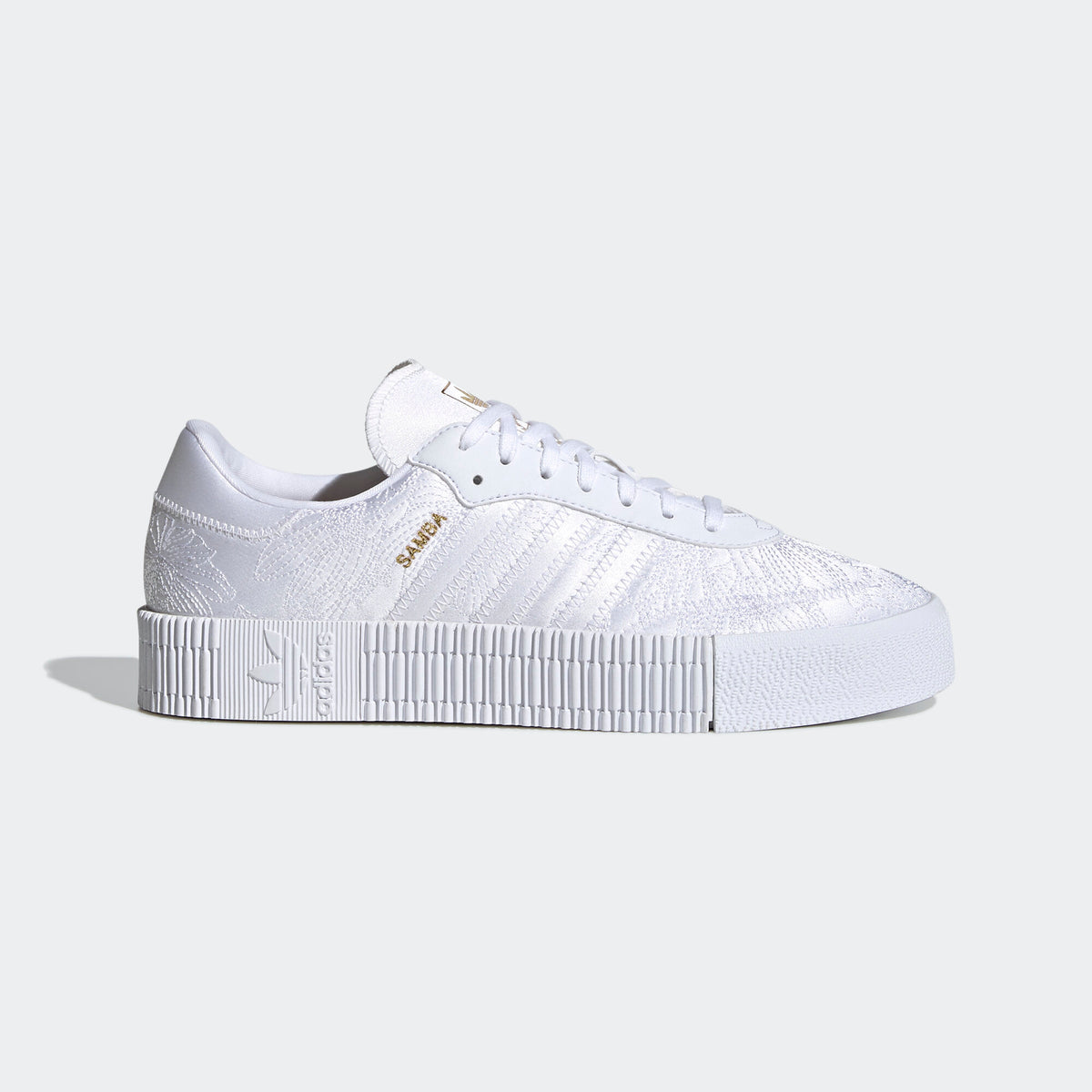 Adidas Sambarose Sneakers - White / Gold - view 1