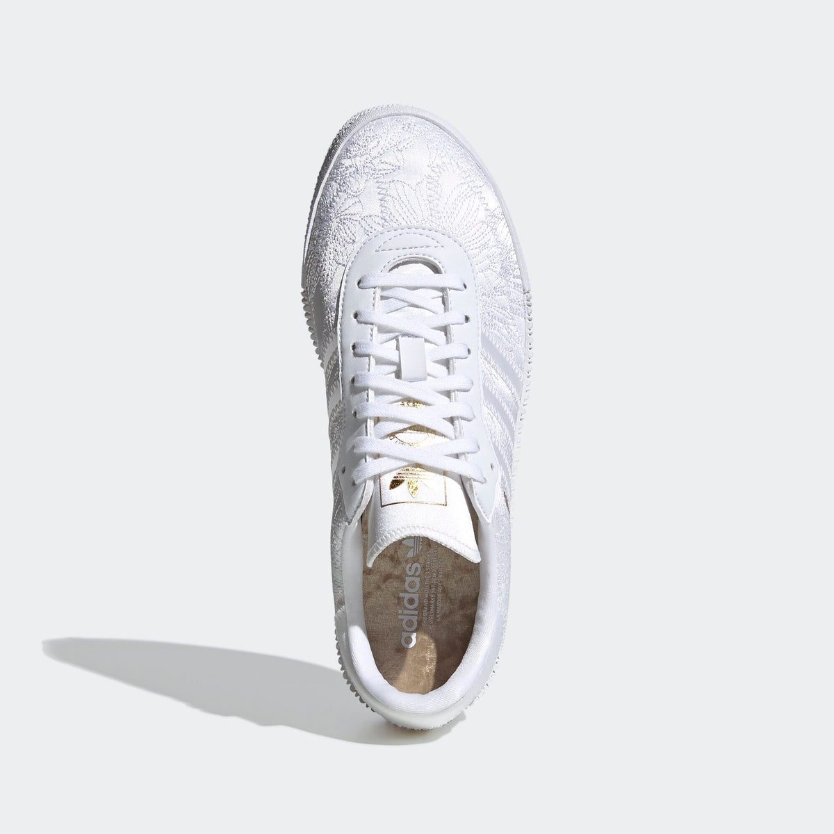 Adidas Sambarose Sneakers - White / Gold - view 3
