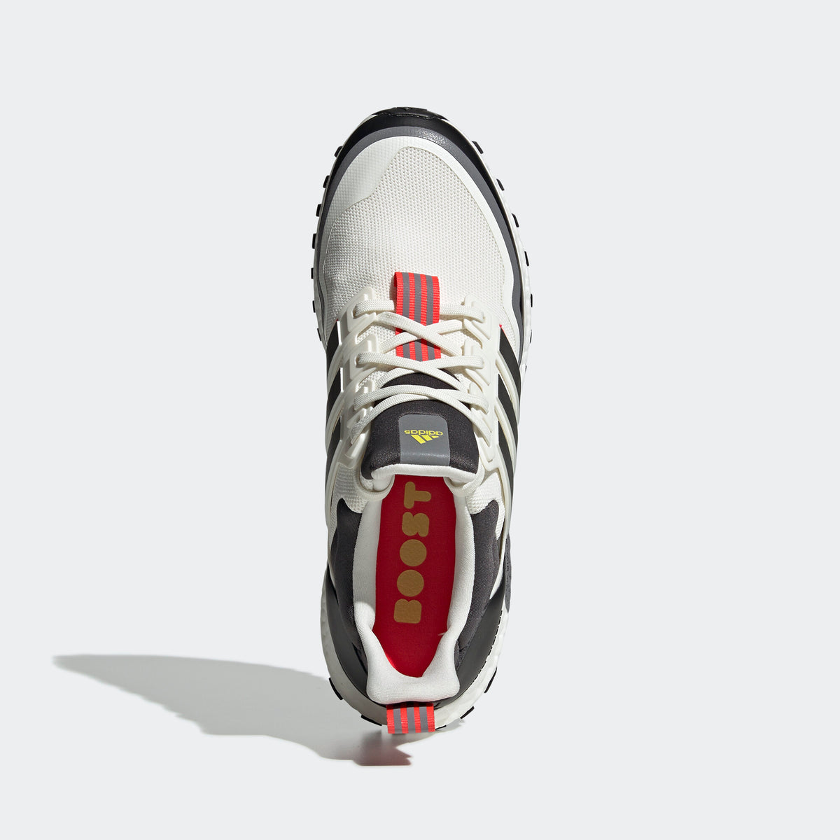 Adidas Ultraboost ALL Terrain Sneakers - Chalk White / Grey Six / Core Black / Grey Three / Shock Red / Shock Yellow - view 3