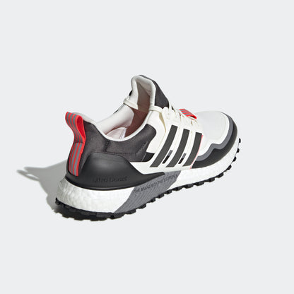 Adidas Ultraboost ALL Terrain Sneakers - Chalk White / Grey Six / Core Black / Grey Three / Shock Red / Shock Yellow - view 6