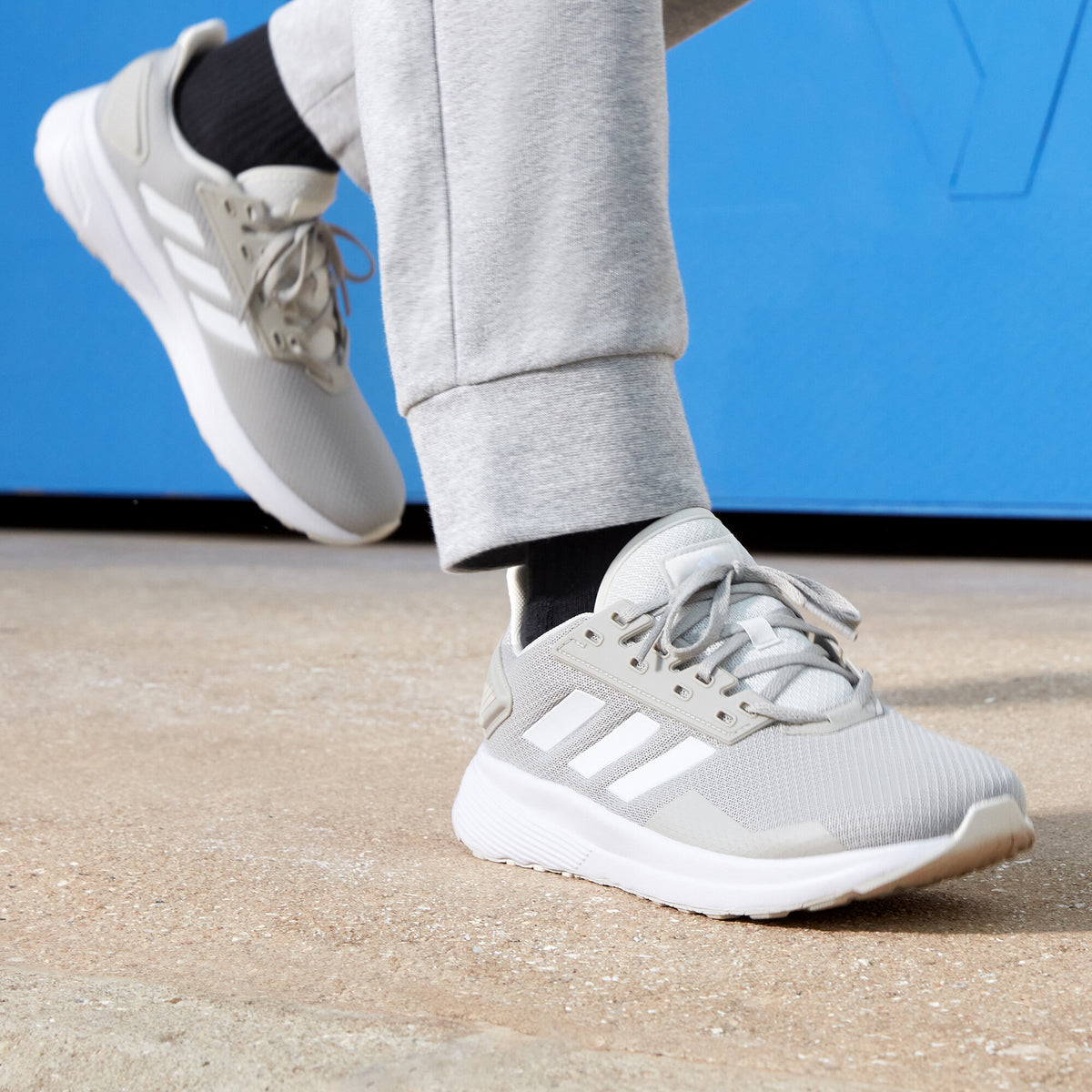 Adidas Duramo 9 Sneakers - Grey / White - view 1