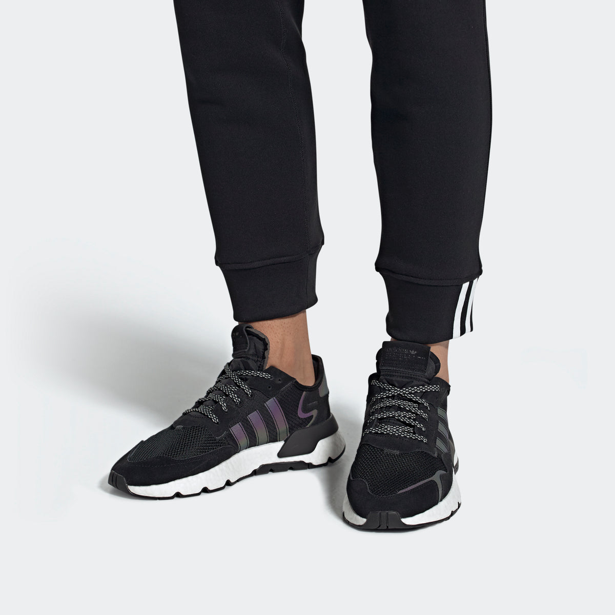 Adidas Nite Jogger Sneakers - Core Black - view 2