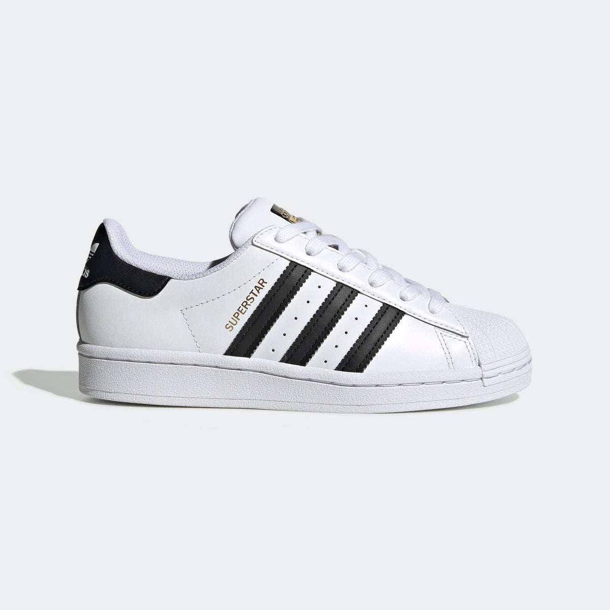 Adidas Superstar Sneakers - White / Core Black / Gold - view 4