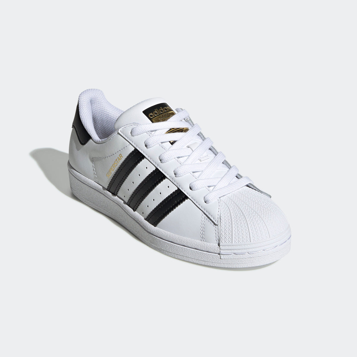 Adidas Superstar Sneakers - White / Core Black / Gold - view 8