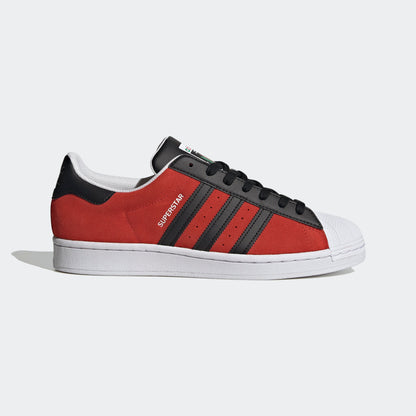Adidas Superstar Sneakers - Shock Pink / Core Black / Yellow - view 1