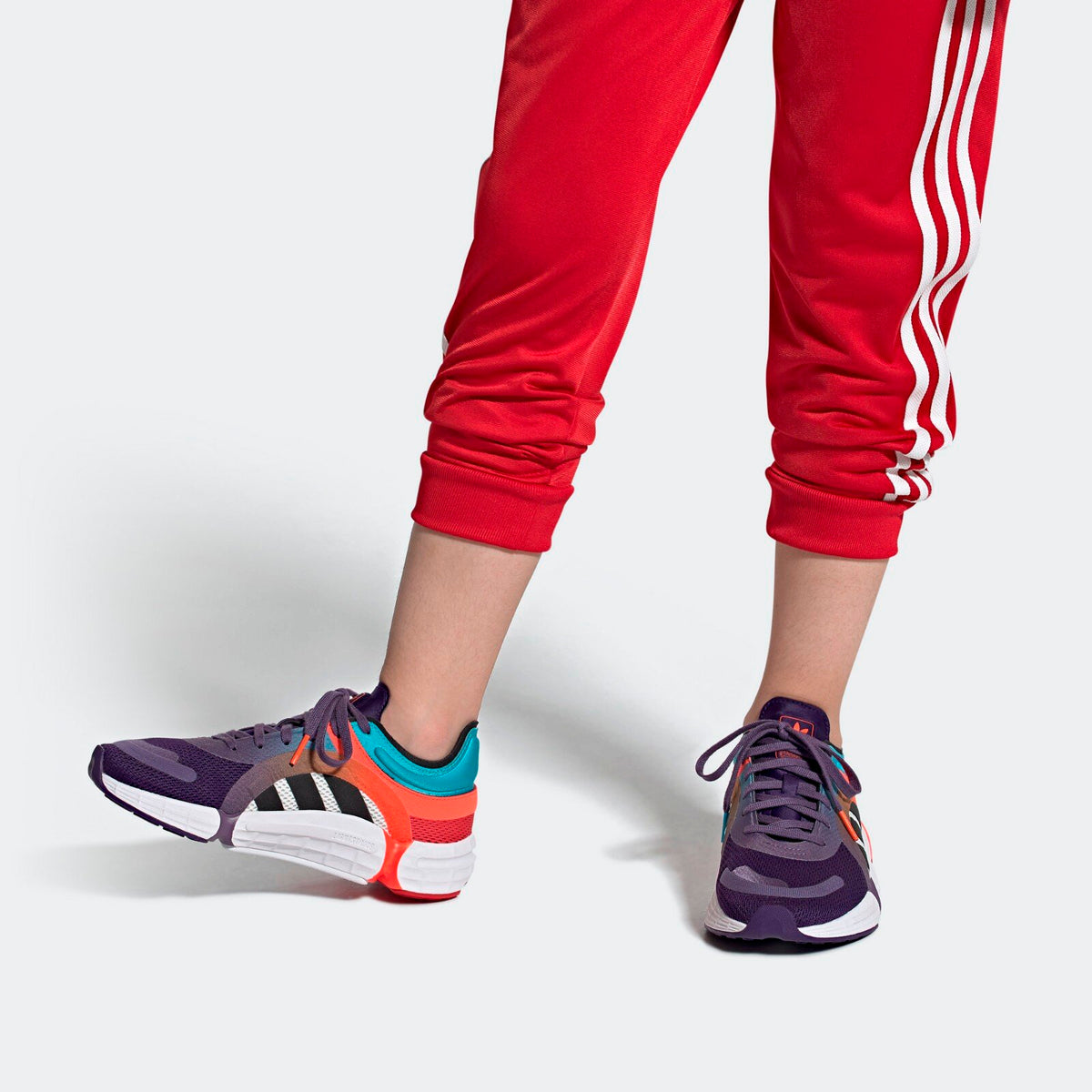 Adidas Sonkei Sneakers - Dark Purple / Orange / Red / Light Blue / Core Black / White / Brown - view 2