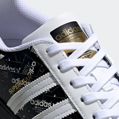 Adidas Superstar Sneakers - Black / White / Gold Metallic - view 4