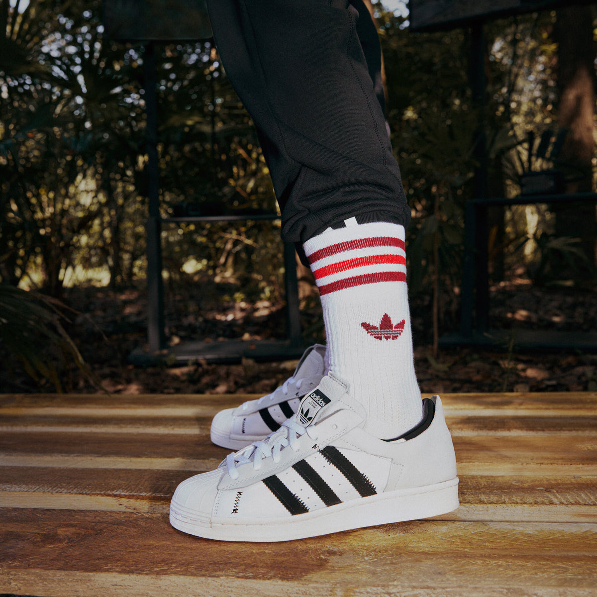 Adidas Superstar WS2 Sneakers - White / Light Grey / Black - view 7