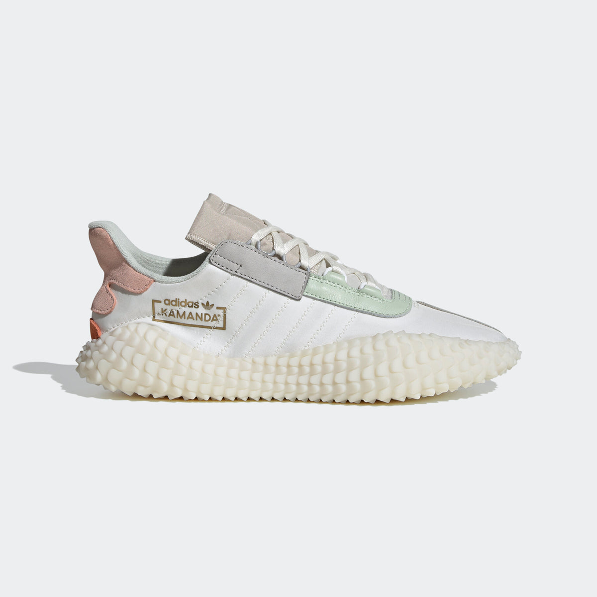 Adidas Kamanda Sneakers - Chalk White / Linen Green - view 1