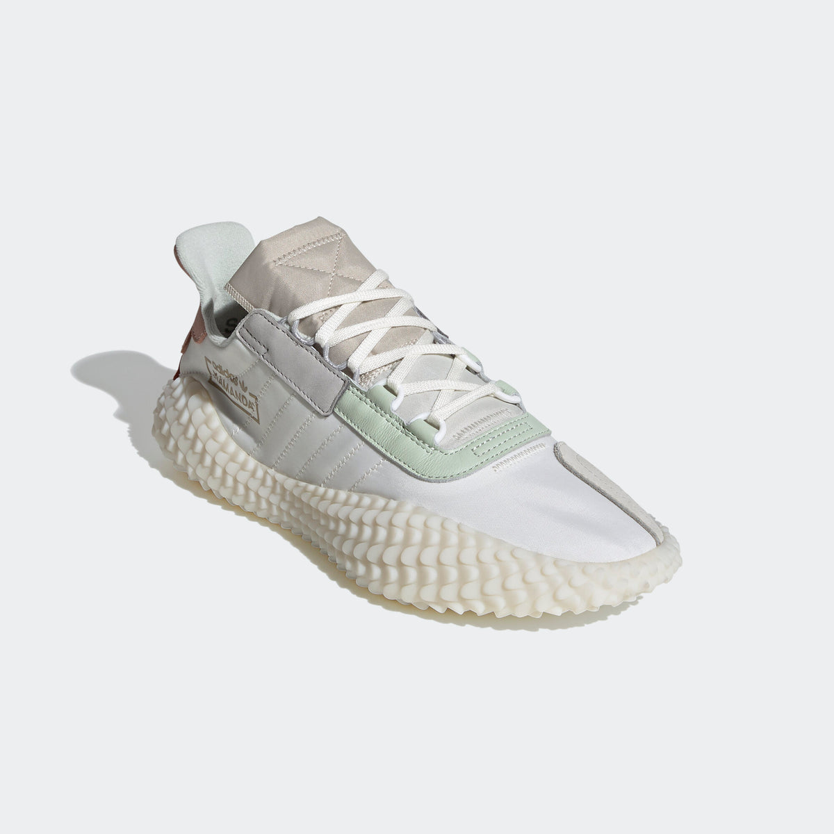 Adidas Kamanda Sneakers - Chalk White / Linen Green - view 4