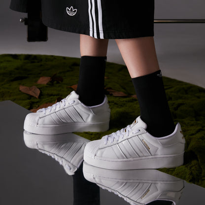 Adidas Superstar BOLD W Sneakers - Crystal White / Gold Metallic - view 2
