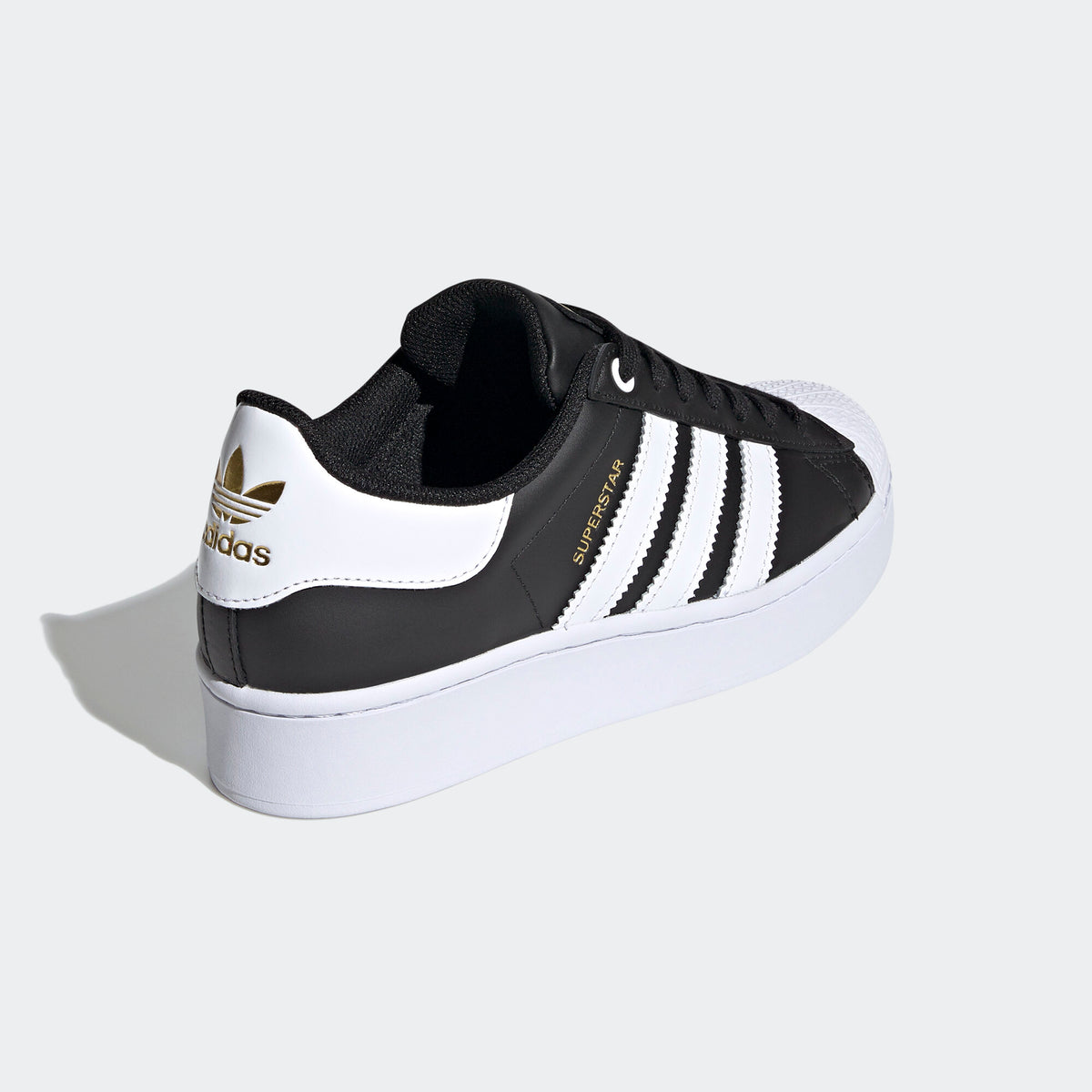 Adidas Superstar Bold Sneakers - Black / White - view 2