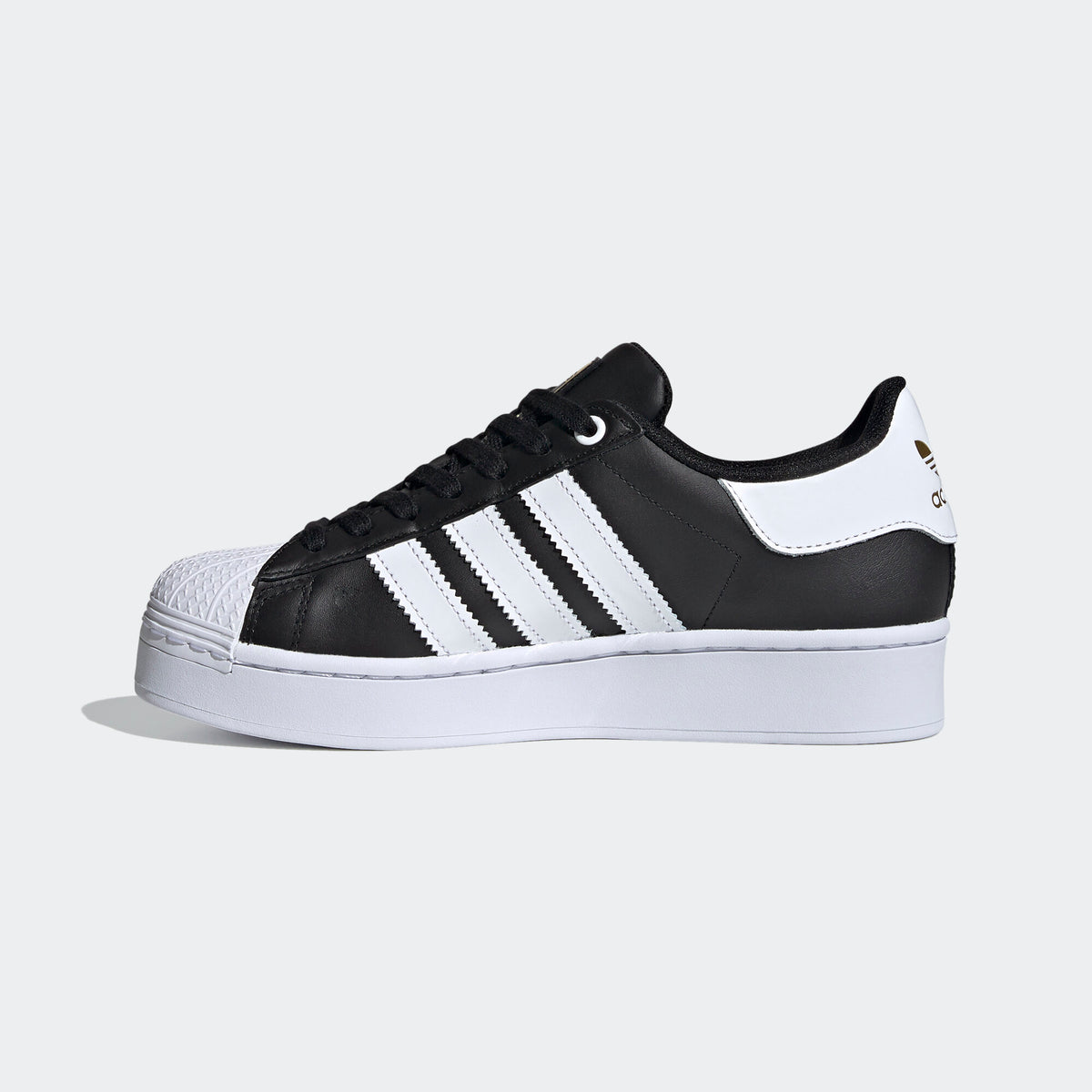 Adidas Superstar Bold Sneakers - Black / White - view 3