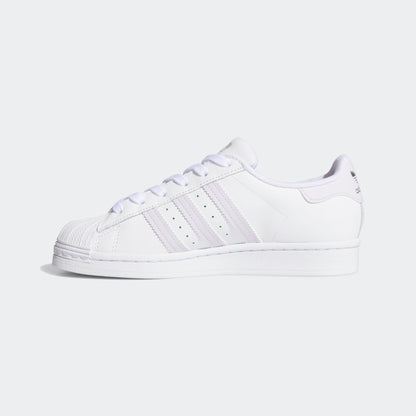 Adidas Superstar W Sneakers - White / Purple - view 2