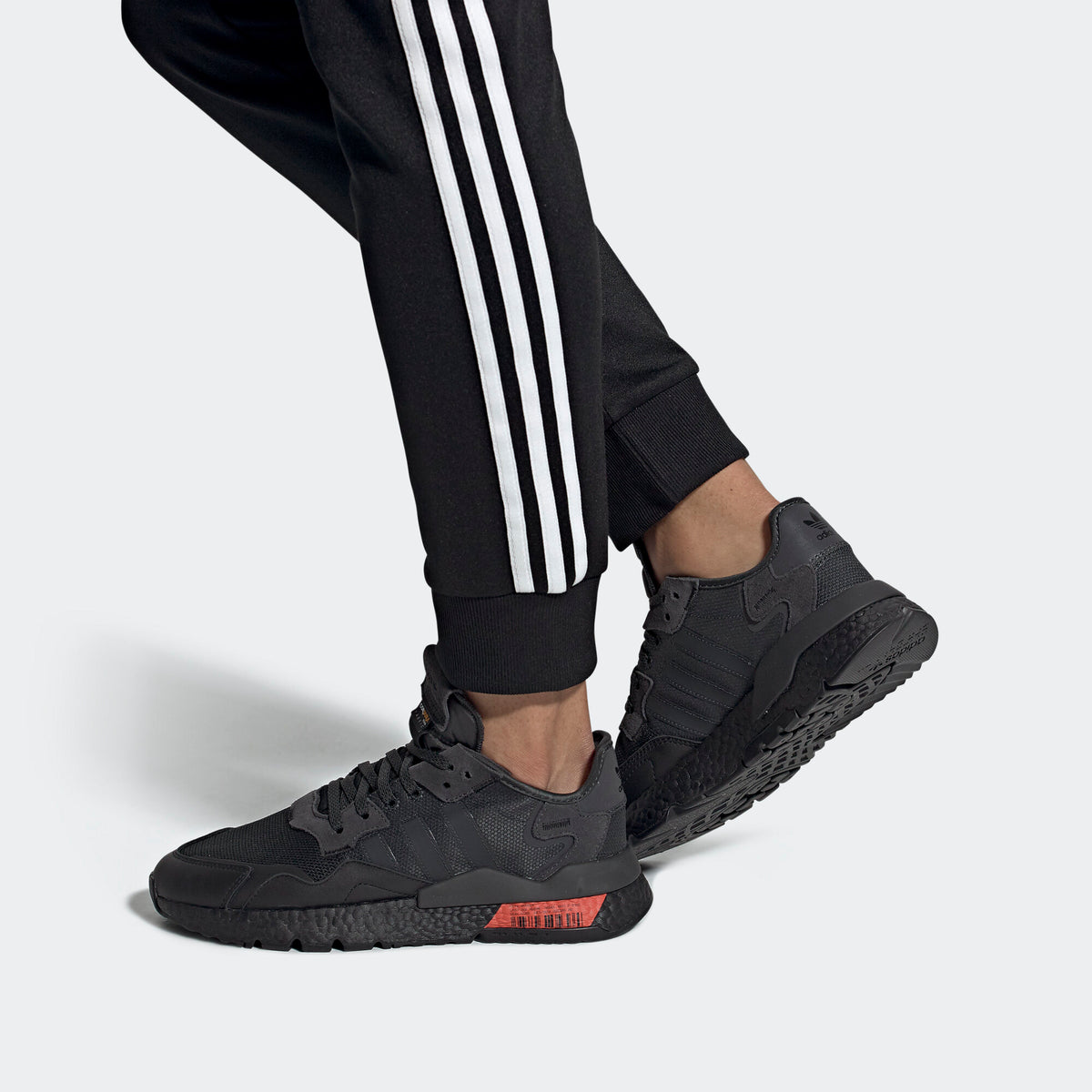 Adidas Nite Jogger Sneakers - Carbon - view 2