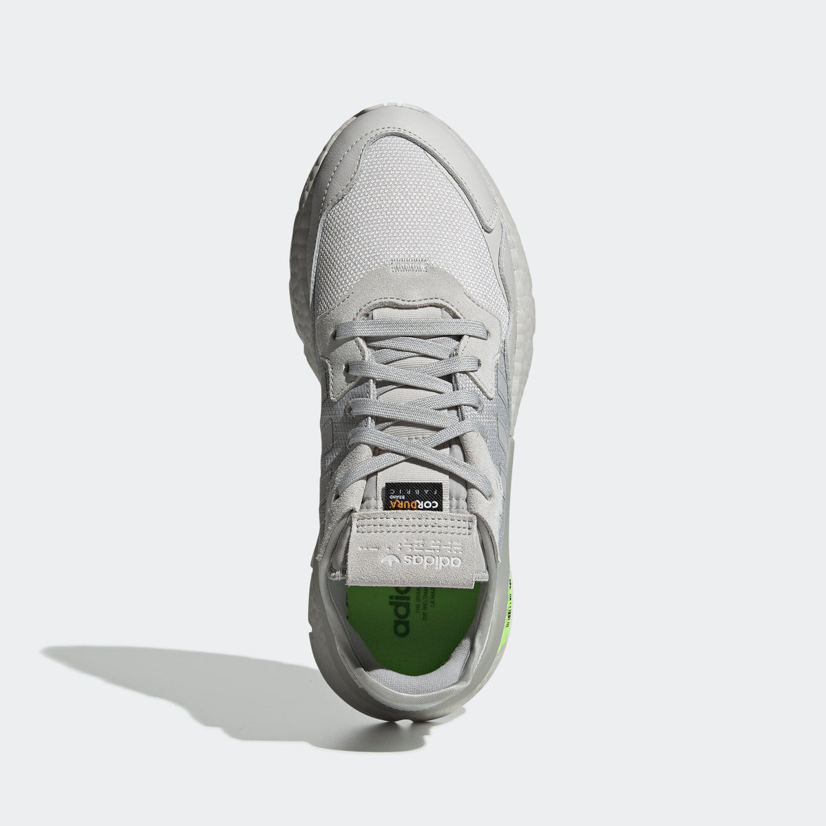 Adidas NITE Jogger Sneakers - Light Grey / Dark Beige - view 3