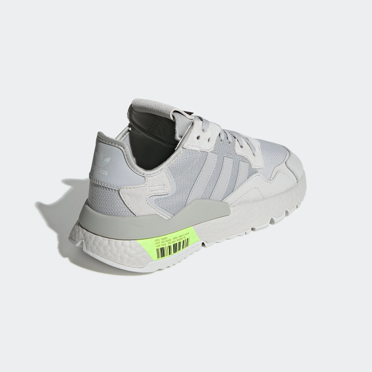 Adidas NITE Jogger Sneakers - Light Grey / Dark Beige - view 6