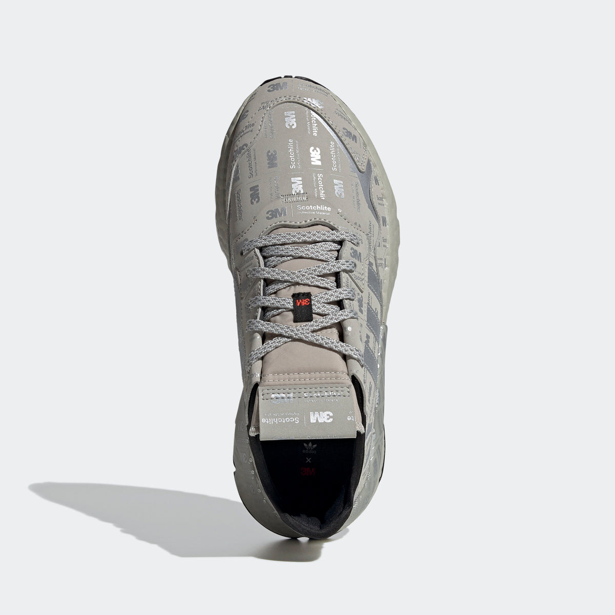 Adidas Nite Jogger Sneakers - Talc Grey - view 3