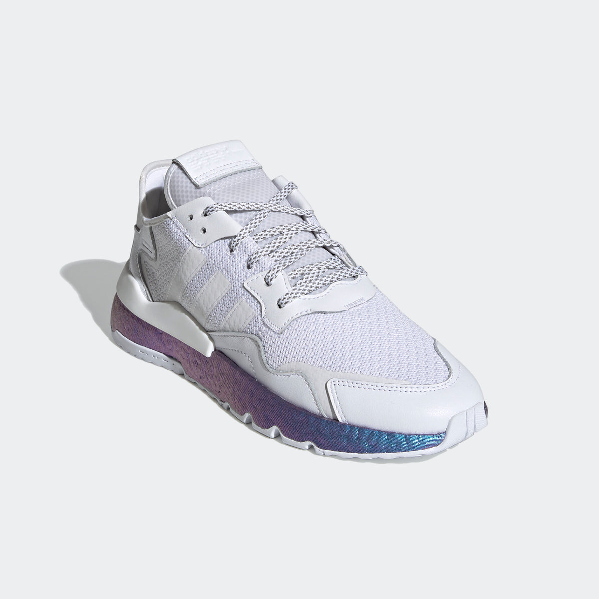 Adidas NITE Jogger Sneakers - Crystal White - view 5