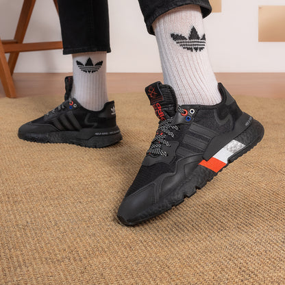 Adidas NITE Jogger Sneakers - Black - view 2