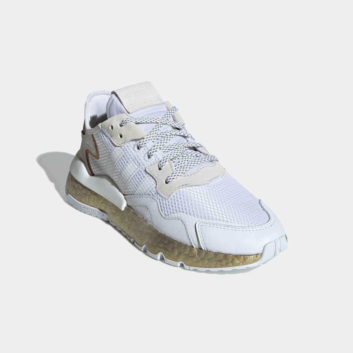 Adidas Nite Jogger Sneakers - Crystal White - view 5